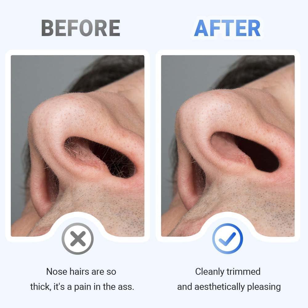 image:image2in1 Nose Hair Cutter amp Ear Picker 2025 Upgraded DoubleSided Nostril Hairs Remover Tool with 360 Rotating Blade Portable Manual Nose Hair Trimmer for Men amp Women 66