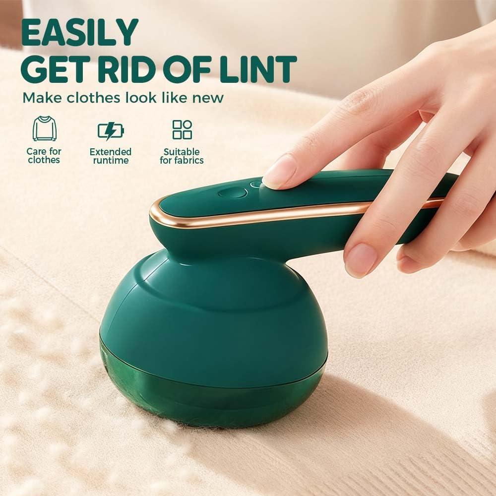 image:imageRechargeable Fabric Shaver 2025 New Electric Lint Remover MultiFunctional Pill Remover for Clothes and Furniture Portable Sweater Defuzzer for Home Use WhiteWhite