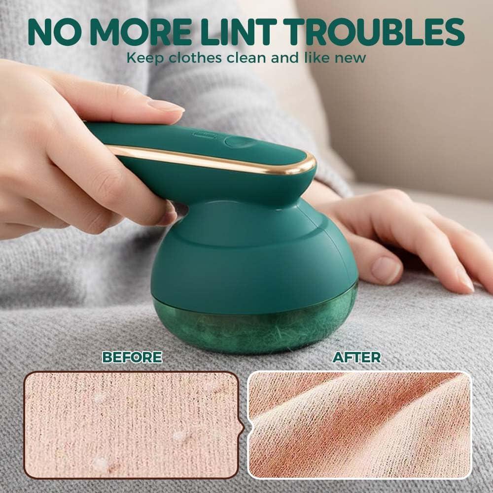 image:imageRechargeable Fabric Shaver 2025 New Electric Lint Remover MultiFunctional Pill Remover for Clothes and Furniture Portable Sweater Defuzzer for Home Use WhiteWhite