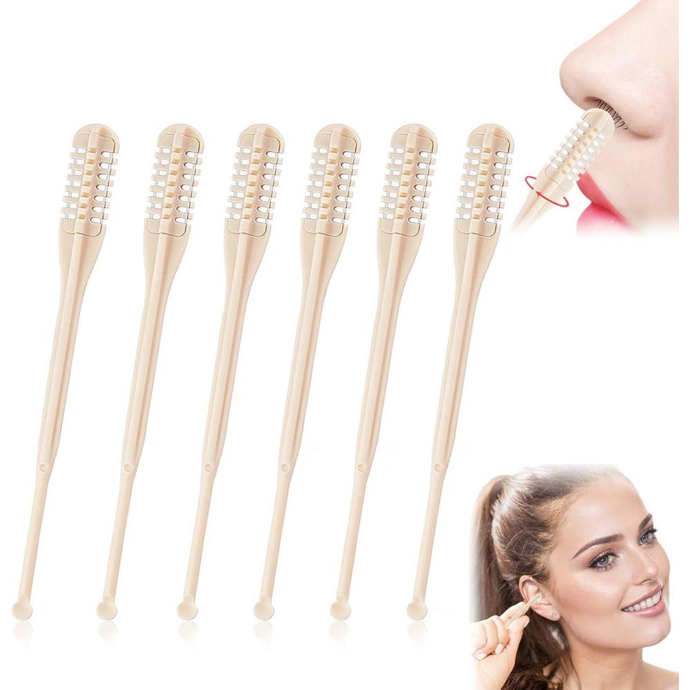 image:image2in1 Nose Hair Cutter amp Ear Picker 2025 Upgraded DoubleSided Nostril Hairs Remover Tool with 360 Rotating Blade Portable Manual Nose Hair Trimmer for Men amp Women 66