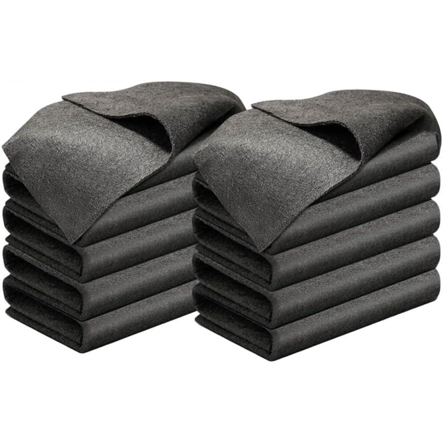 image:imageThickened Magic Cleaning Cloth 2025 Upgraded Reuseable Window Cleaning Cloth Set with Streak Free Microfiber Cloth Microfiber Cleaning Rag for Glass Cars Kitchen Bathroom 10PC1181X1181 in10pc1181x1181 In