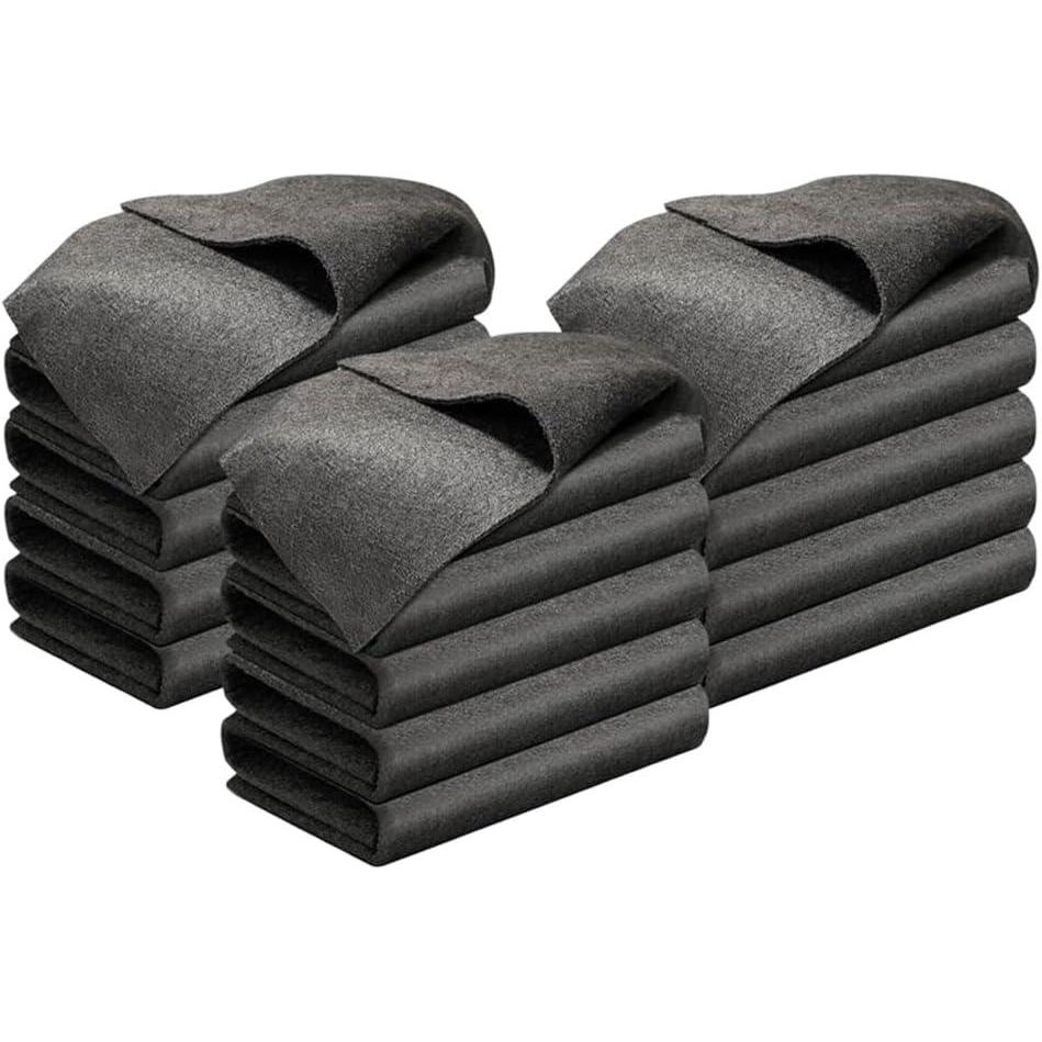 image:imageThickened Magic Cleaning Cloth 2025 Upgraded Reuseable Window Cleaning Cloth Set with Streak Free Microfiber Cloth Microfiber Cleaning Rag for Glass Cars Kitchen Bathroom 10PC1181X1181 in15pc1181x1181 In