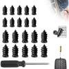 image:imageTire Repair Nails Kit with 2 Sizes 2025 Upgraded Fast SelfService Tire Repair Tools with Box and Screwdriver Tire Repair Kit Screw in Tire Repair Plugs 40