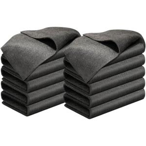 Thickened Magic Cleaning Cloth, 2025 Upgraded Reuseable Window Cleaning Cloth Set with Streak Free Microfiber Cloth, Microfiber Cleaning Rag for Glass, Cars, Kitchen, Bathroom (10PC(11.81X11.81 in))(10pc(11.81×11.81 In))