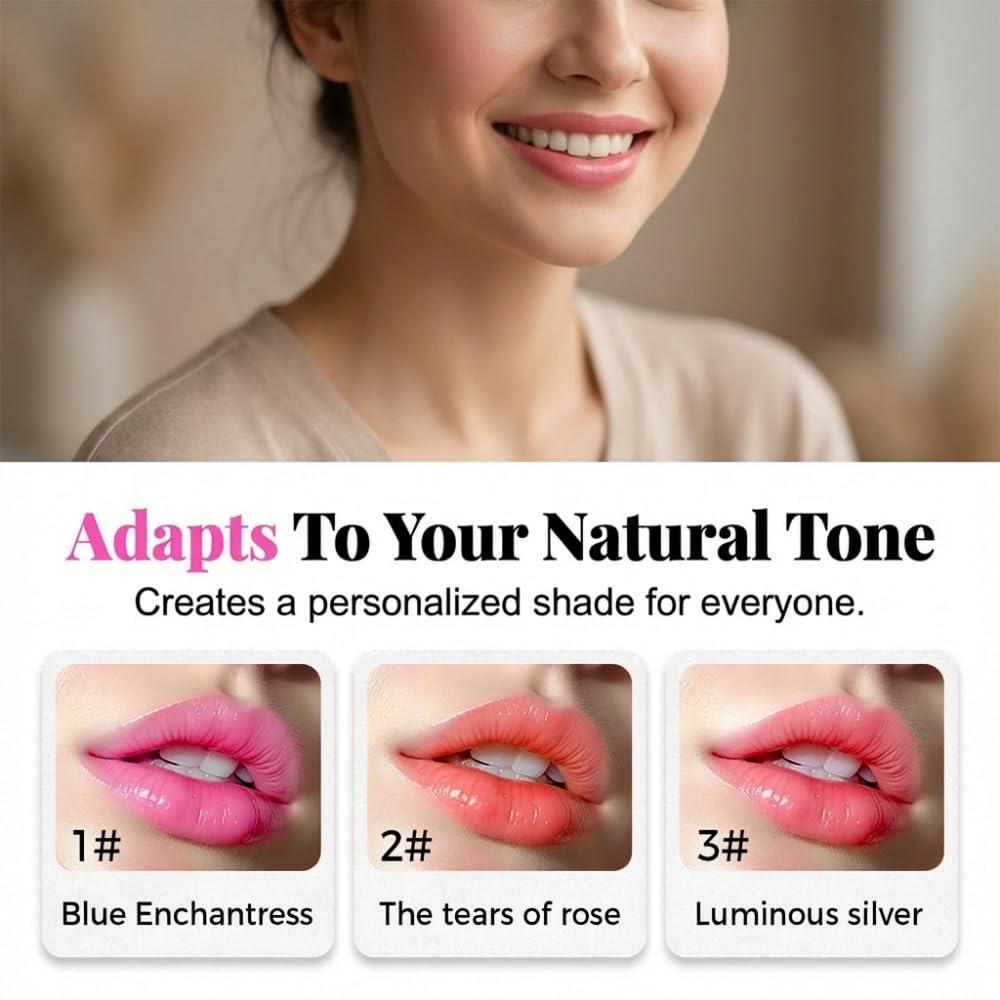 image:imageColor Changing Lipstick for Older Women 2026 Upgraded SkinAdaptive Lipsticks PH Lipsticks Color Changing Long Lasting Moisturizing Tinted Lip Balm for All Skin Tones Goldsliver