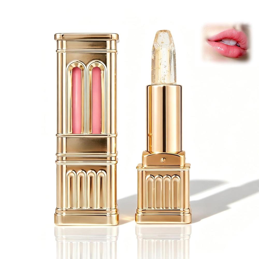 image:imageColor Changing Lipstick for Older Women 2026 Upgraded SkinAdaptive Lipsticks PH Lipsticks Color Changing Long Lasting Moisturizing Tinted Lip Balm for All Skin Tones Goldsliver